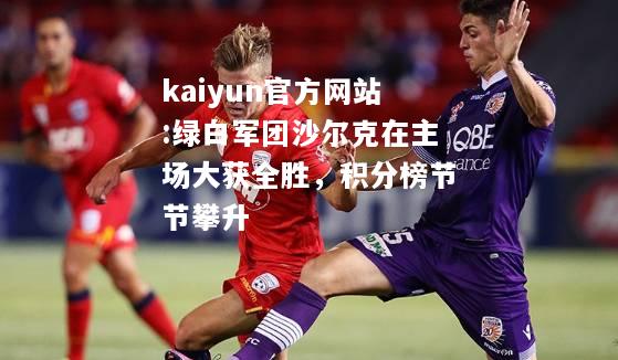 kaiyun官方网站:绿白军团沙尔克在主场大获全胜，积分榜节节攀升